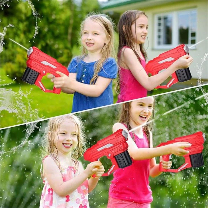 Ldeal Gift Red Electric Water Gun view 3