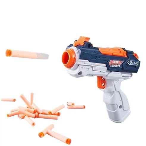 Bulk With Target Long Range Soft Bullet Toy Manual Gun - MOQ 5CTNS