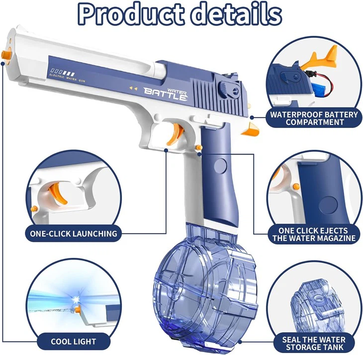 Desrt Eagle New Electric Water Gun 434ml 58ml view 2
