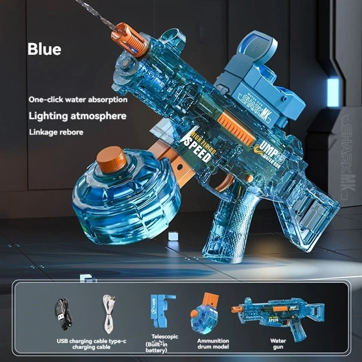New Auto Refill Adult Electric Water Gun Automatic Toy Gun view 3