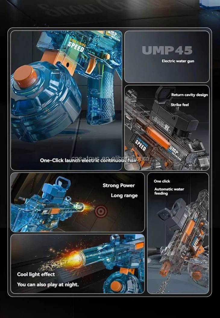 UMP45 High-pressure And Powerful Electric Water Gun view 2
