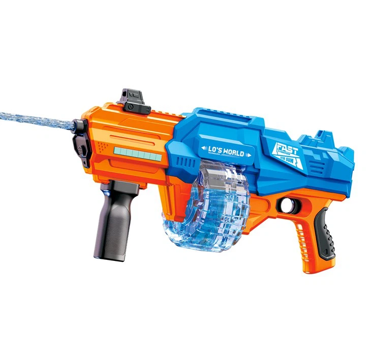 Electric Continuous Firing Large Capacity Water Gun With LED Light Strip On The Gun Body view 2