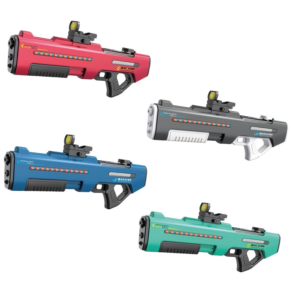 Automatic Suction Electric And Manual Shooting Water Gun With Lighting view 5