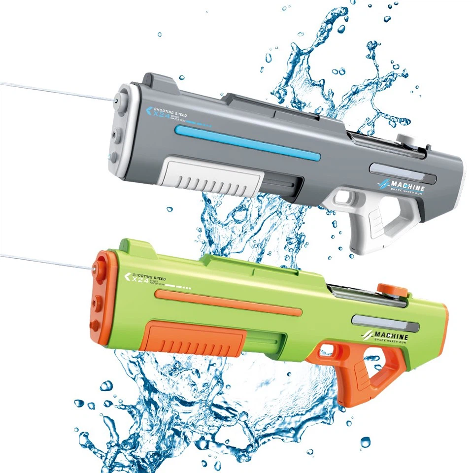 Bulk Automatic Water Absorption/manual Water Addition Electric Water Gun With Light - MOQ 5CTNS