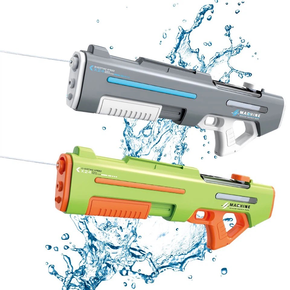 Bulk Automatic Water Absorption/manual Water Addition Electric Water Gun With Light - MOQ 5CTNS
