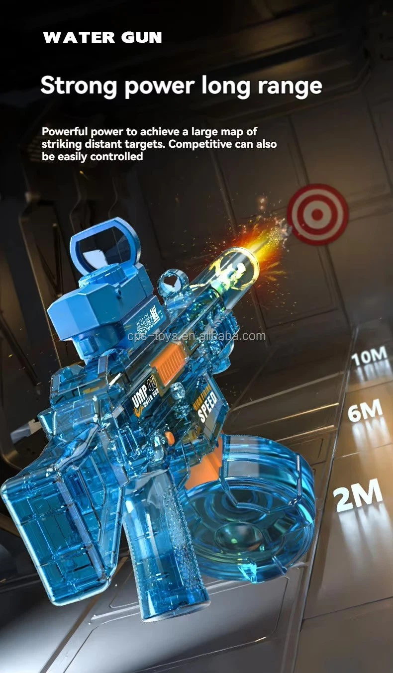 Automatic Water Gun With Cool Muzzle Lights view 6