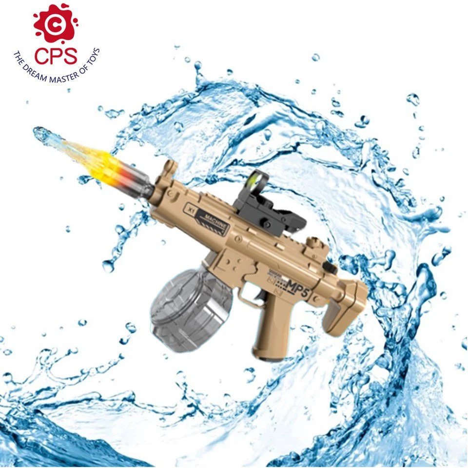 Bulk Desert Yellow MP5 Electric Water Gun - MOQ 5CTNS