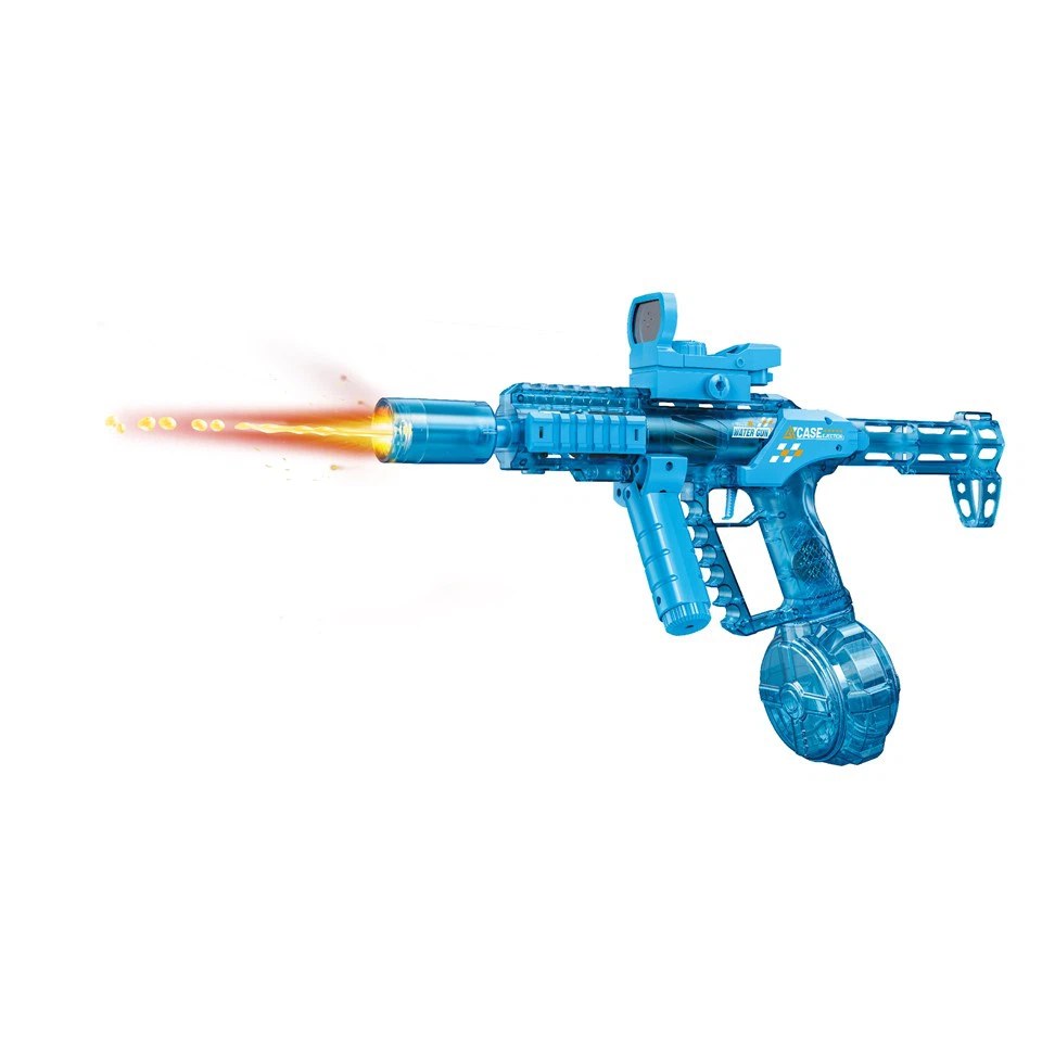 Bulk Electric Continuous Firing Water Gun With Transparent Nozzle Body - MOQ 5CTNS