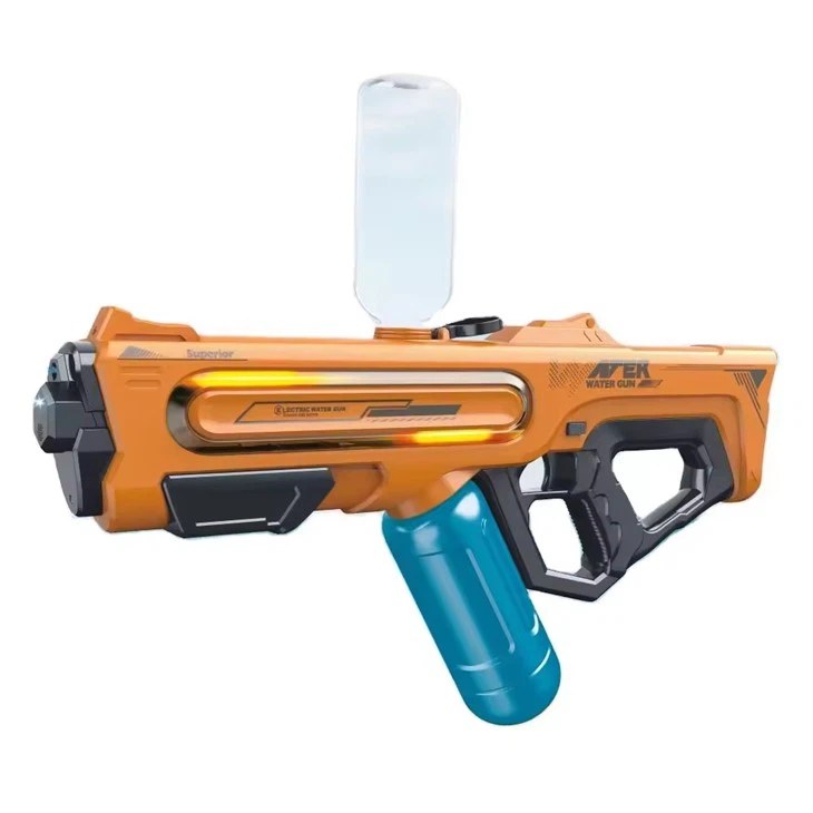 Bulk Hand to body integrated electric water gun with LED light - MOQ 5CTNS