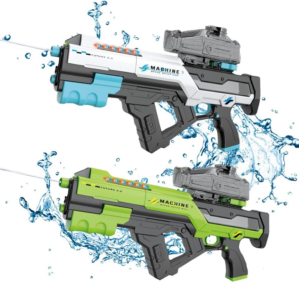 Bulk Electric Water Gun With Automatic Water Absorption And Light - MOQ 5CTNS
