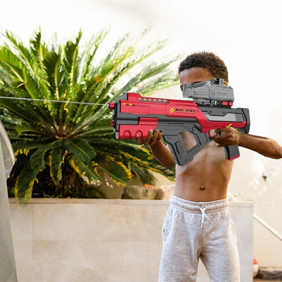 Electric Water Gun With Automatic Water Absorption And Light view 5