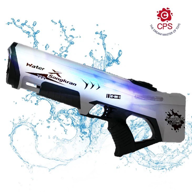 Bulk Electric Water Guns Up To 32 FT Range Automatic Powerful Squirt Guns For Kids With Light-up Toys Pool Beach - MOQ 3CTNS
