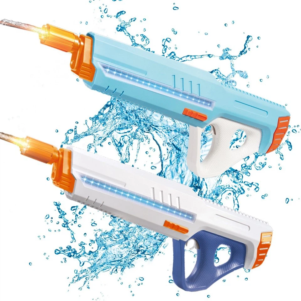 Gun Body With Light, Muzzle Emitting Electric Water Gun view 4
