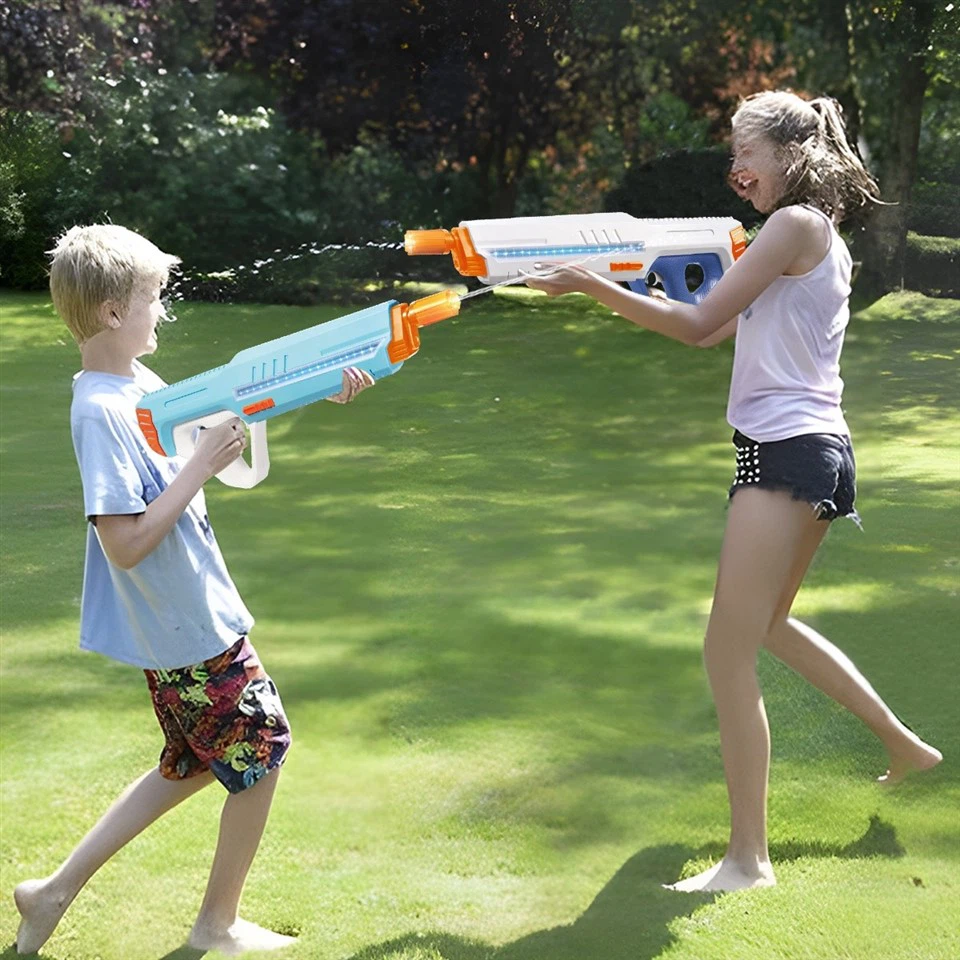 Gun Body With Light, Muzzle Emitting Electric Water Gun view 6