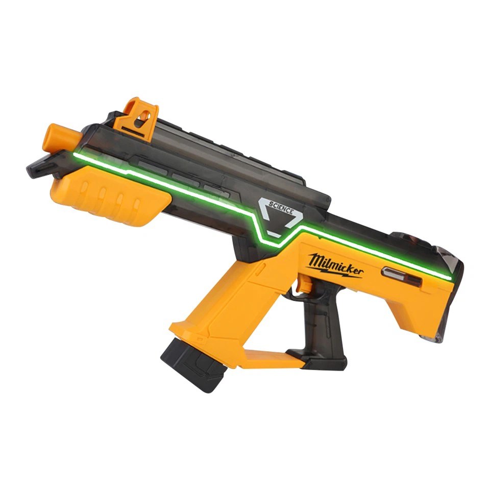Bulk Gun Muzzle, Glowing Gun Body, Electrically Extendable Gun Barrel, Large Capacity Electric Continuous Firing Water Gun - MOQ 5CTNS