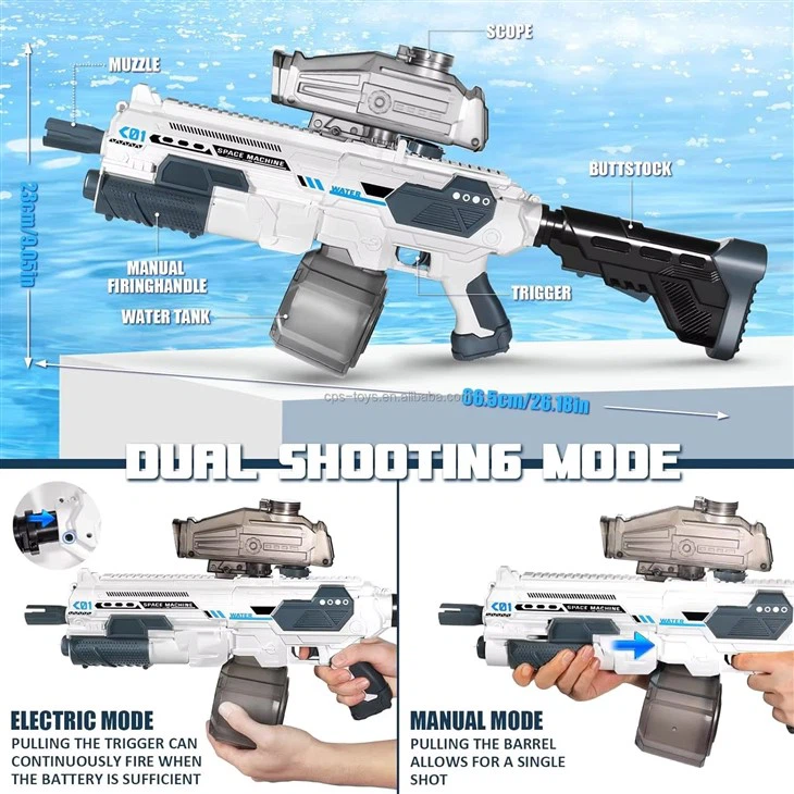 Large-capacity Automatic Suction Water Gun view 6