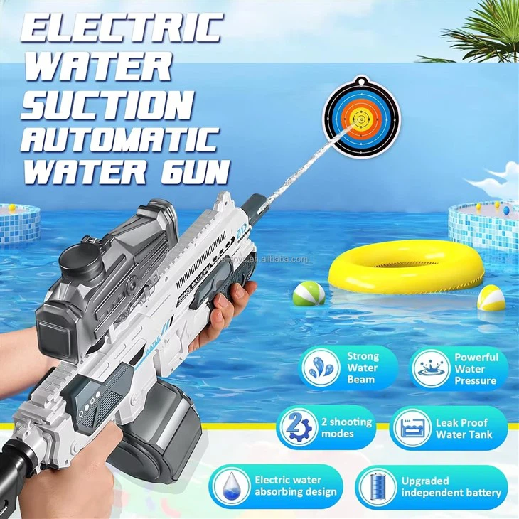 Large-capacity Automatic Suction Water Gun view 2