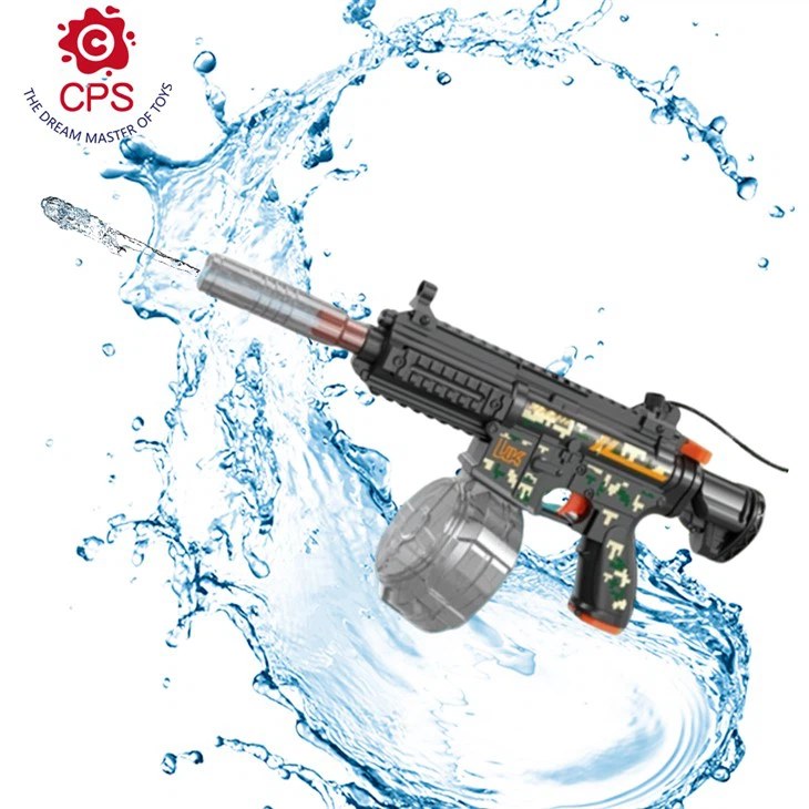 Bulk M416 Electric Water Gun with Silencer - 18 pcs/carton