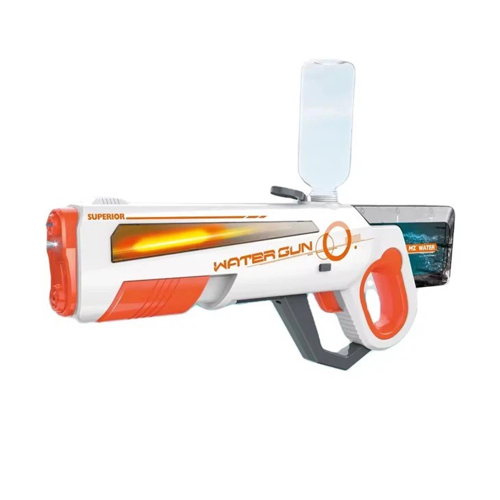 Bulk Glowing Electric Water Gun with Auto Water Suction - 12 pcs/carton
