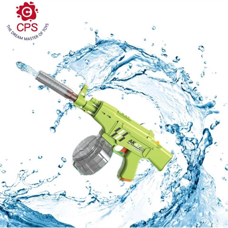 Bulk New Green AK47 Electric Water Gun - MOQ 5CTNS