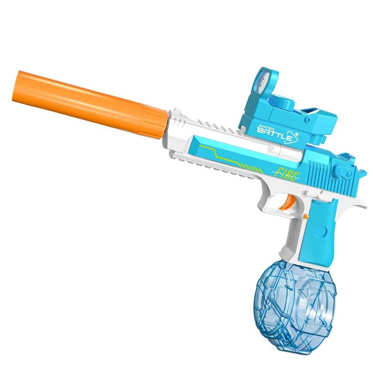 425ml Pistol Automatic Electric Water Blaster Transparent/solid color view 2