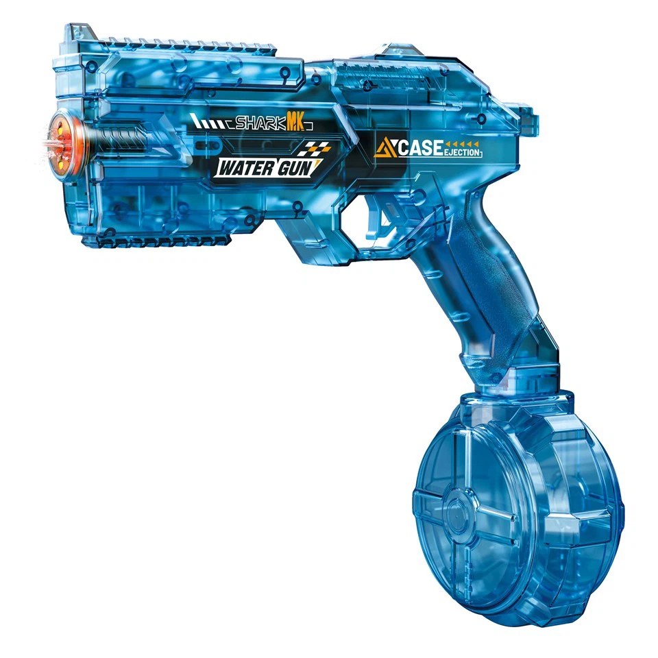 Bulk Transparent Gun Body Glowing Electric Water Gun - MOQ 5CTNS
