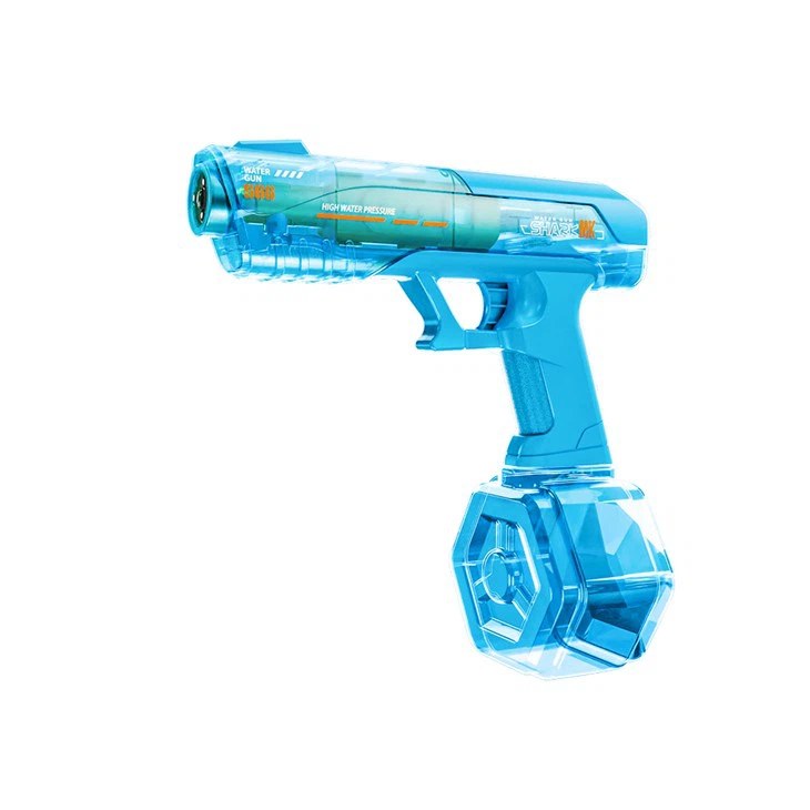 Bulk Linkage chambered muzzle glowing transparent body electric water gun - MOQ 5CTNS