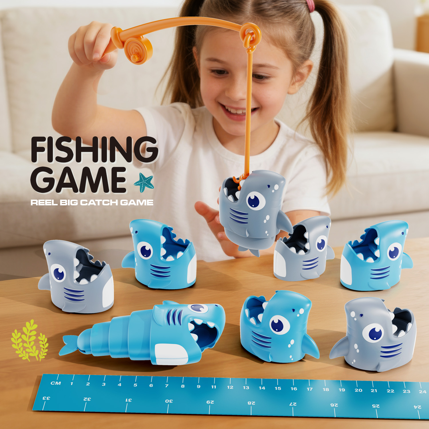Magnetic Fishing Game 72PCS view 4